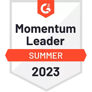 G2 Momentum Leader Summer 2023